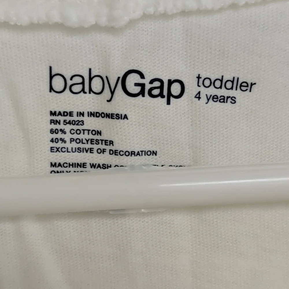 Baby Gap white cardigan